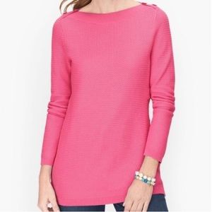 TALBOTS BASKET WEAVE SWEATER